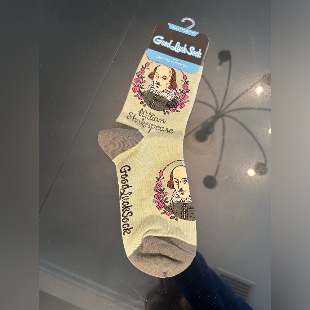 William Shakespeare Socks